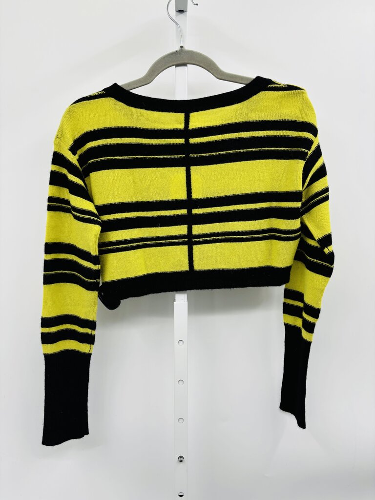 Qi Cashmere Cardigan Yellow M