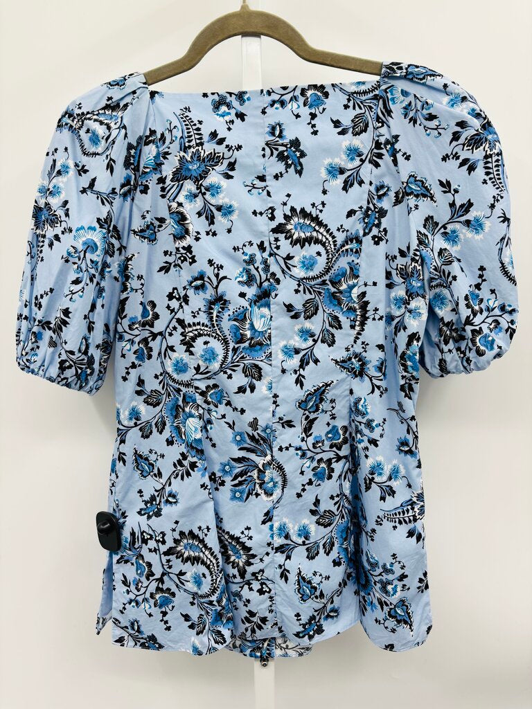 Erdem Blouse Blue 8