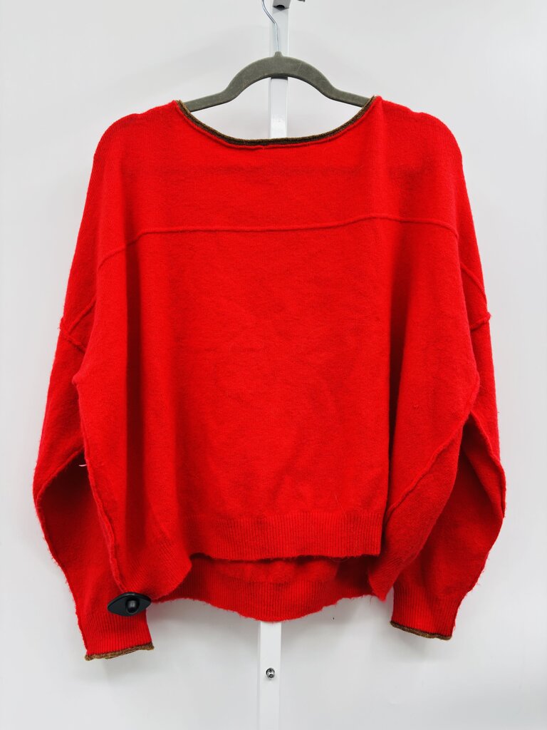 Free People Sweater Red M