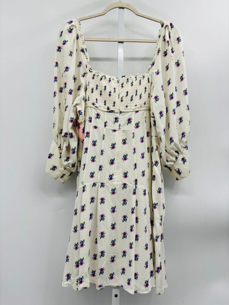 For Love and Lemons Dress Plus Ivory 2X