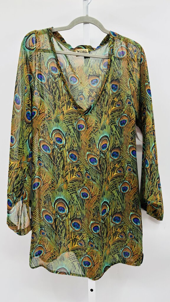 Show Me Your Mumu Swim Cover Green M/L