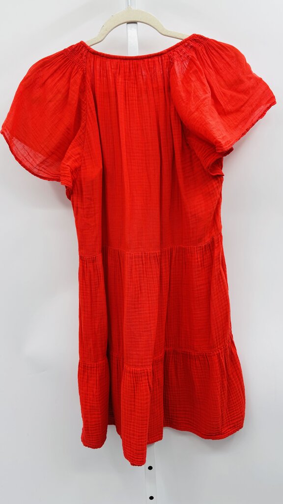 Velvet Dress Red S