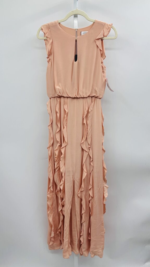 Jessie Liu Maxi Dress Peach XS