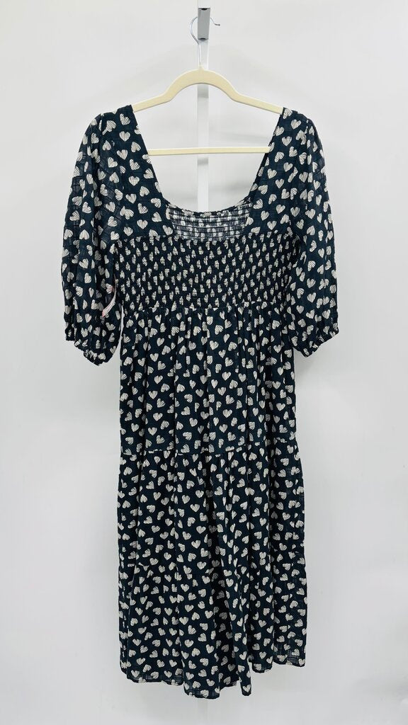 Jade: Johnny Was Maxi Dress Navy S