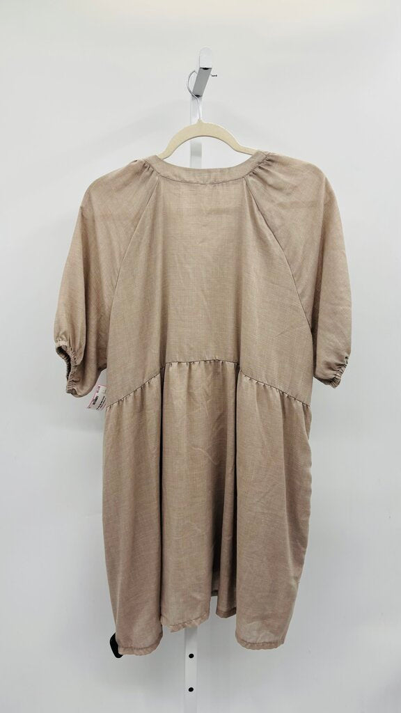 Hello Nite Dress Taupe S