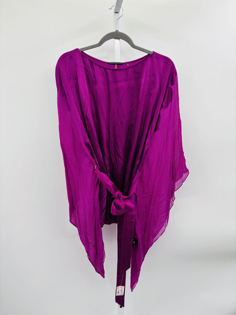 Elie Tahari Blouse Purple L