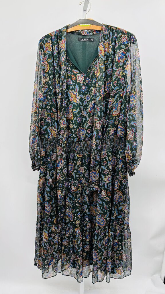 Lauren: RL Dress Plus Green 20