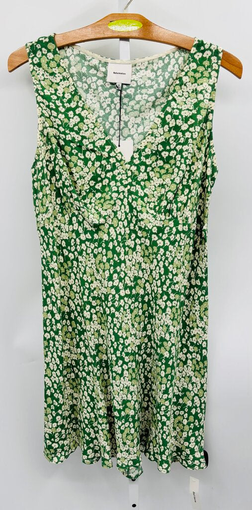 Reformation Dress Plus Green 2X