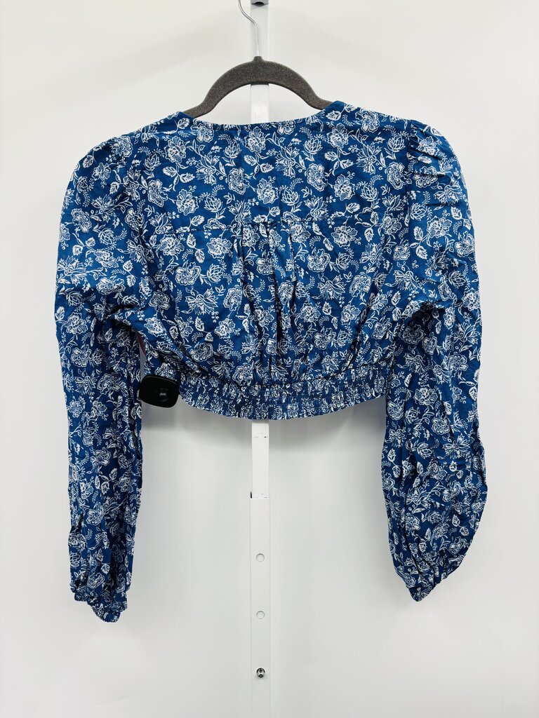 Boden Blouse Blue 4