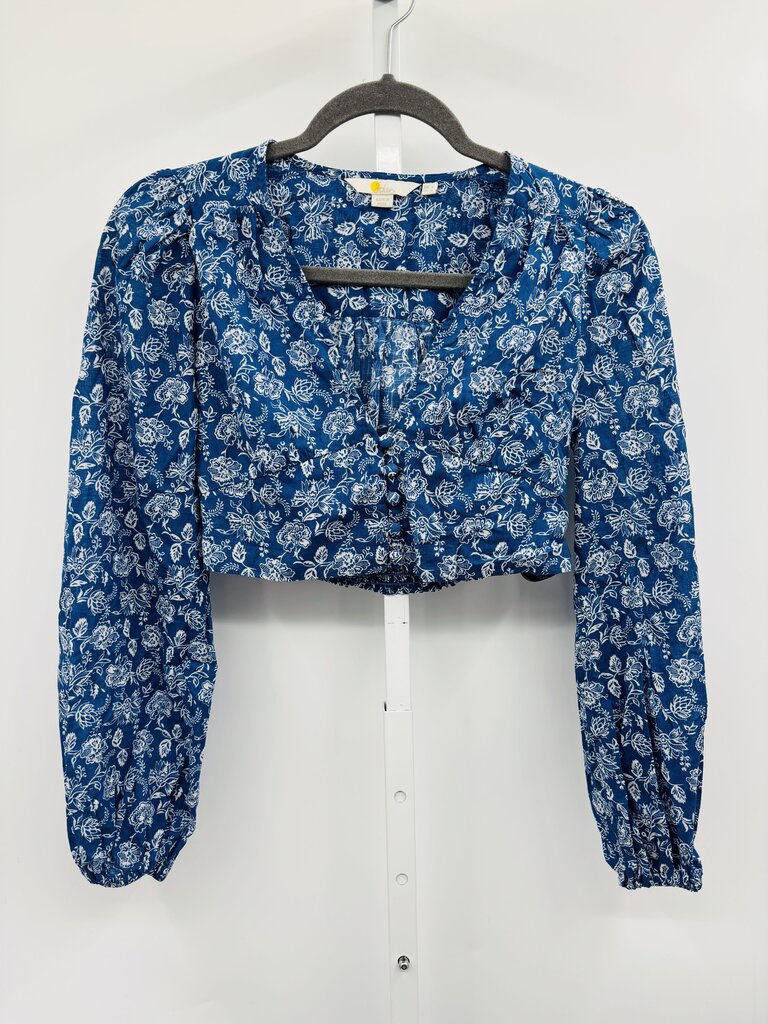Boden Blouse Blue 4