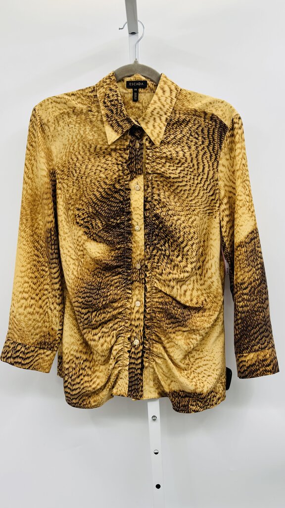 Escada Blouse Tan S