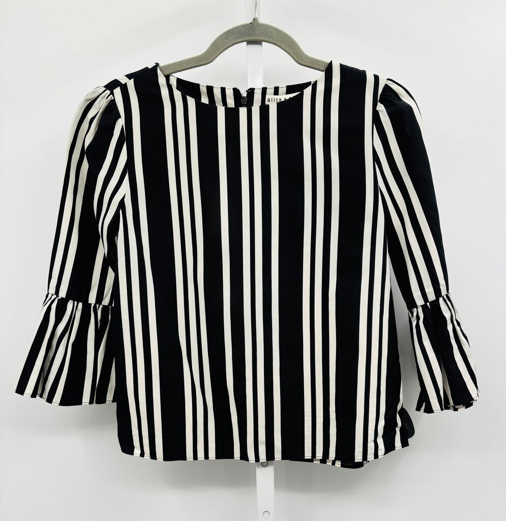 Alice + Olivia Blouse Black XS