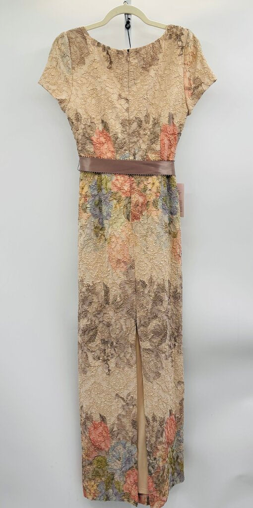Adrianna Papell Maxi Dress Beige 6