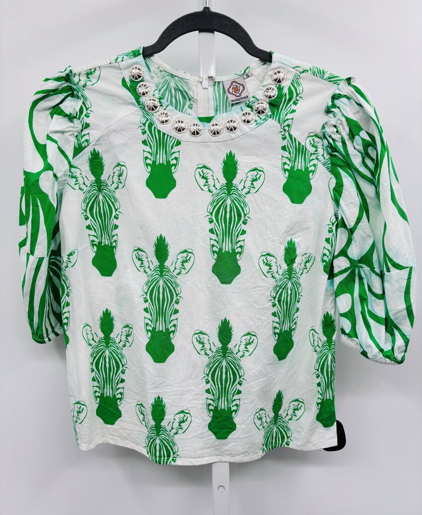 Sheridan French Blouse Green S