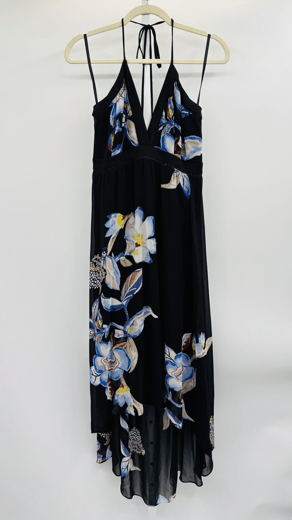WHBM Maxi Dress Black 8
