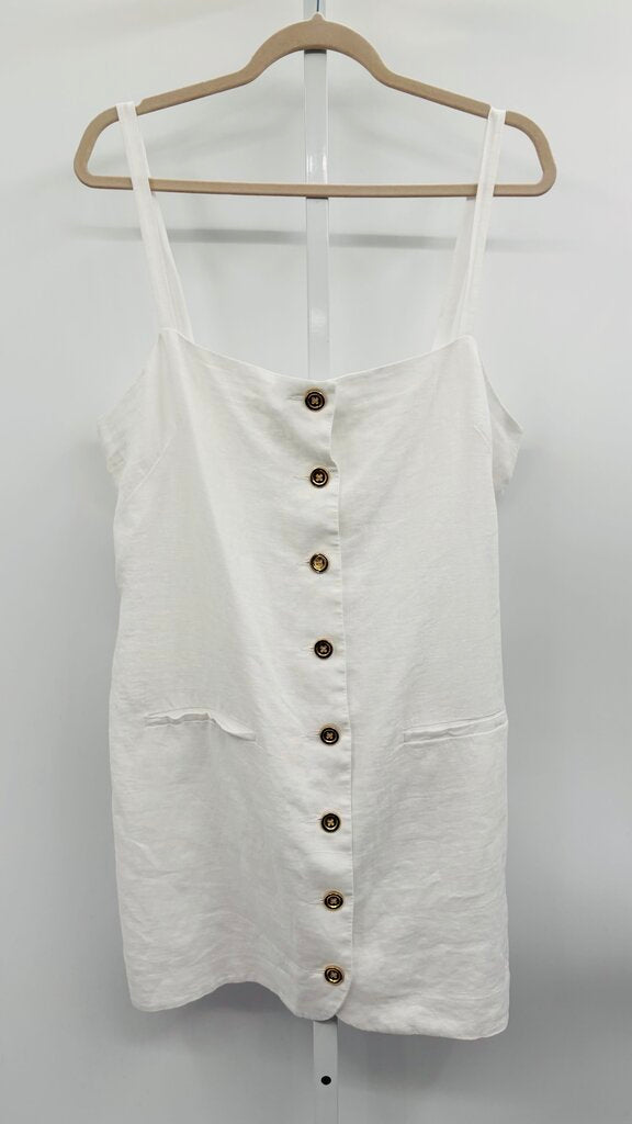J. Crew Dress White L