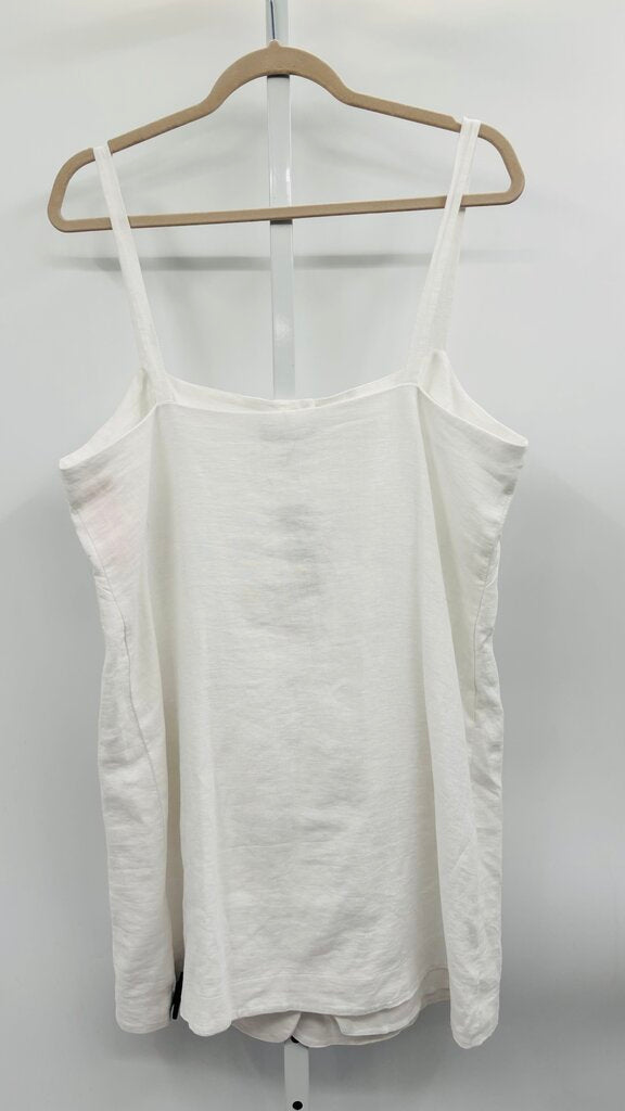 J. Crew Dress White L