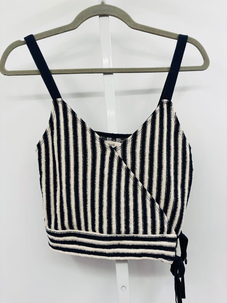 Madewell Crop Top Navy XXS