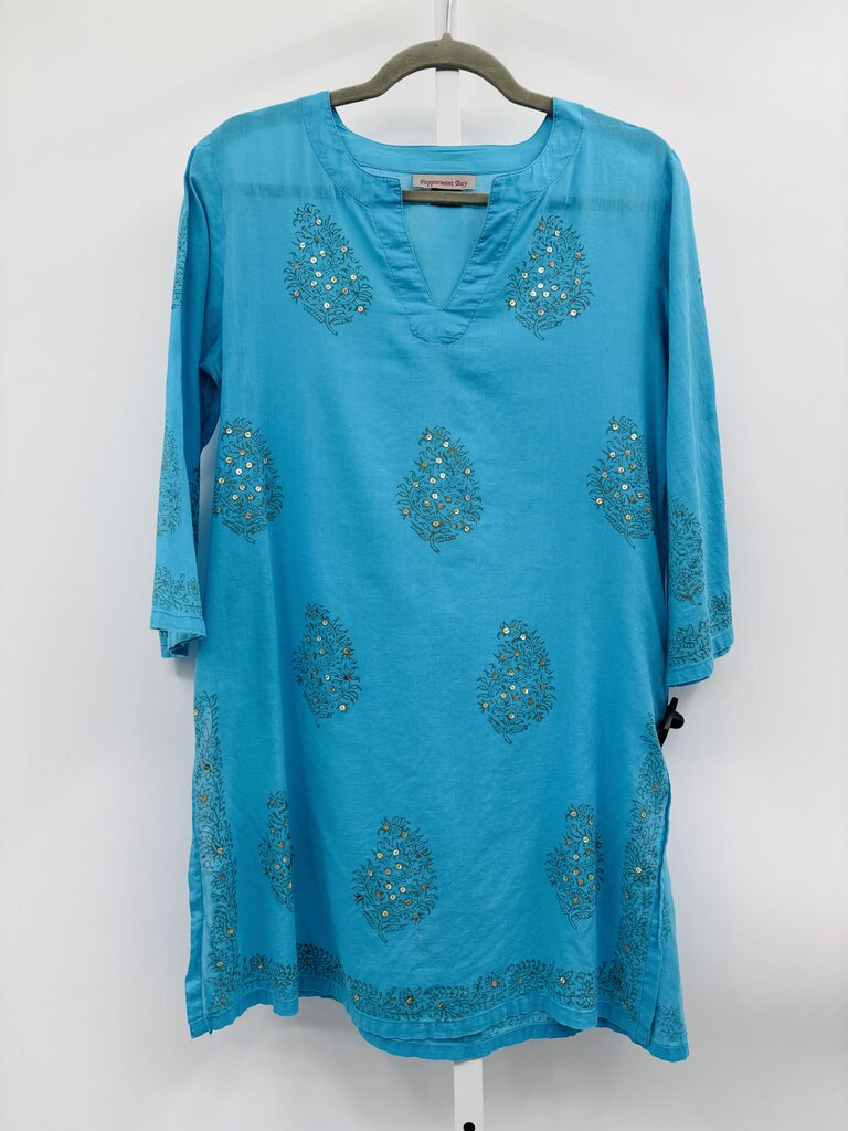 Peppermint Bay Tunic Blue S