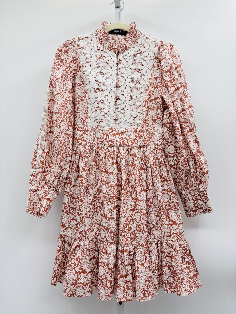 O.P.T Dress Brown L