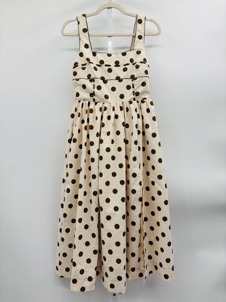 Jacquie The Label Maxi Dress Beige S