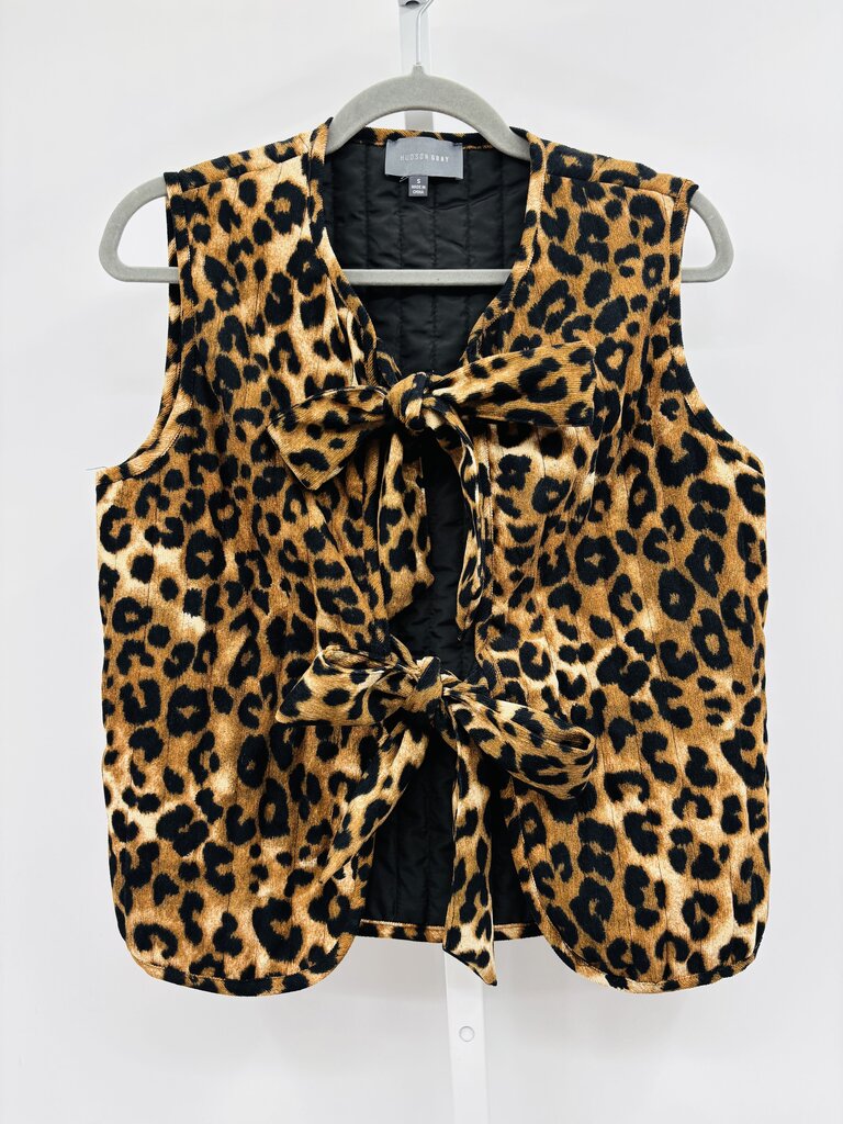 Hudson Gray Vest Tan S