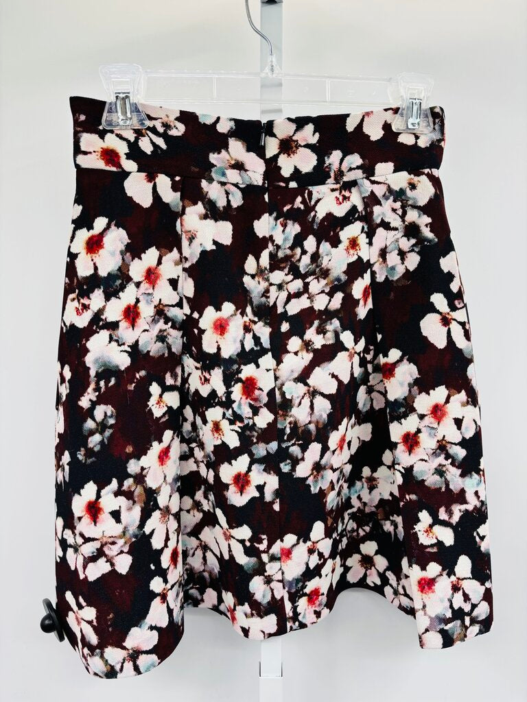 Black Halo Skirt Burgundy 6