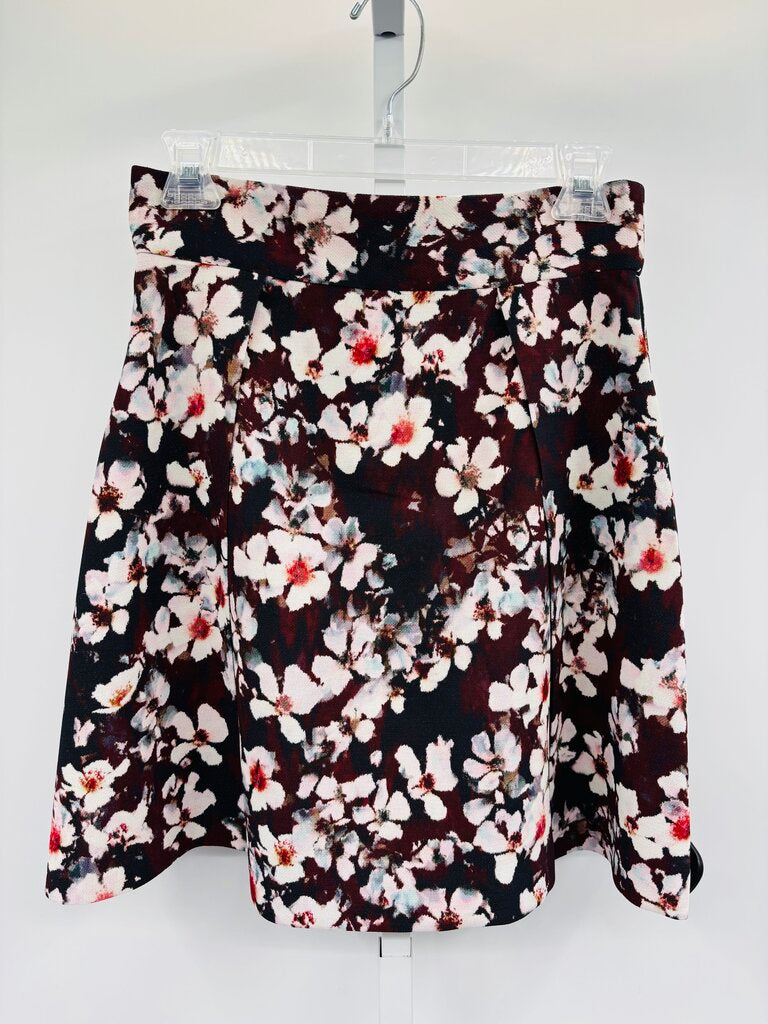 Black Halo Skirt Burgundy 6