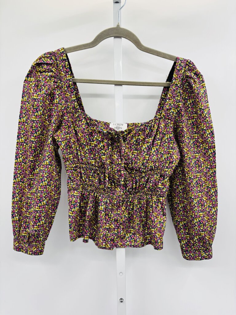 J. Crew Blouse Purple 2