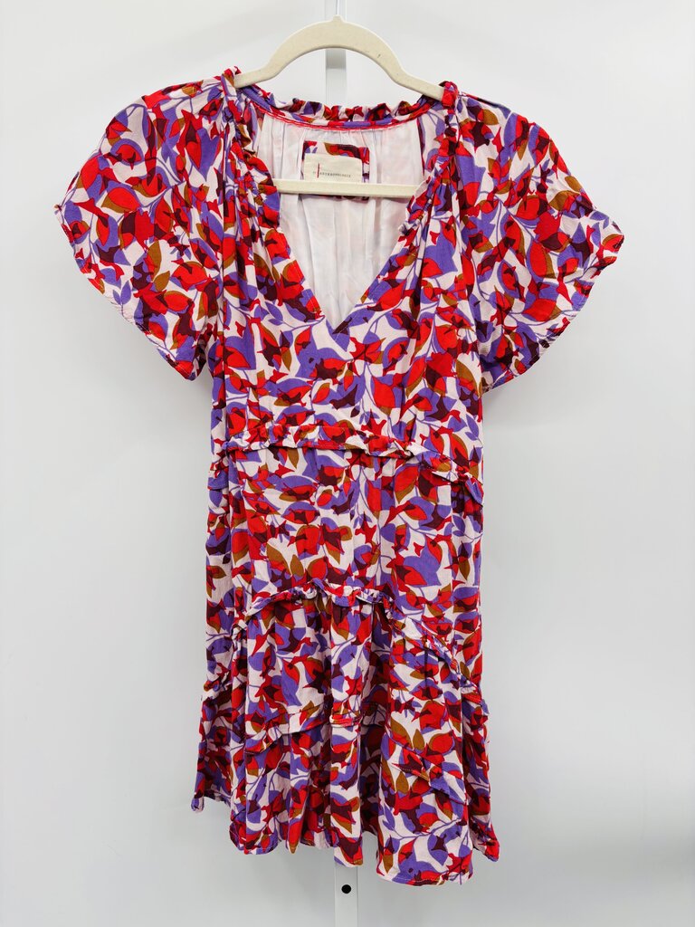 Anthropologie Dress Red XXS