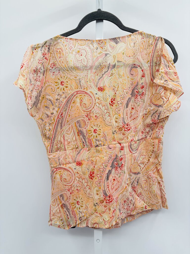 Elie Tahari Blouse Orange S