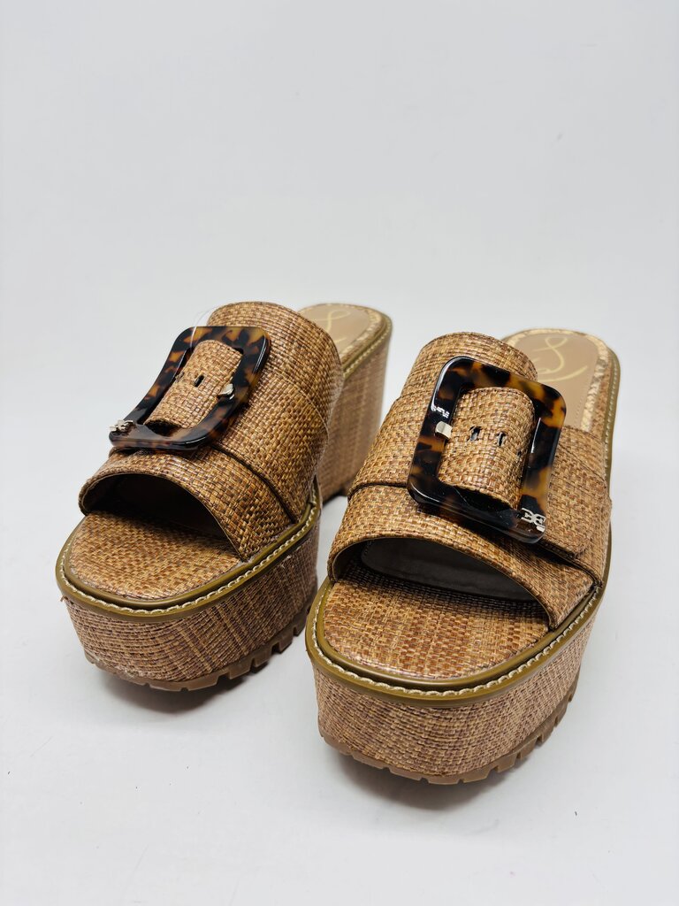 Sam Edelman Wedge Brown 9.5