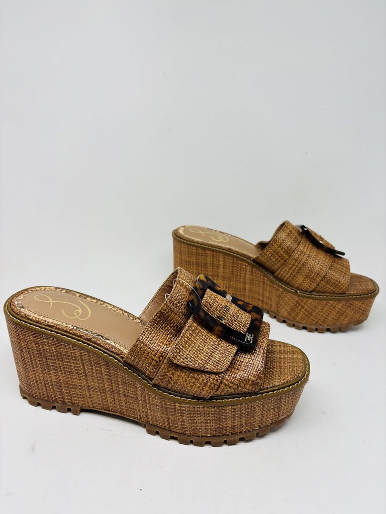 Sam Edelman Wedge Brown 9.5