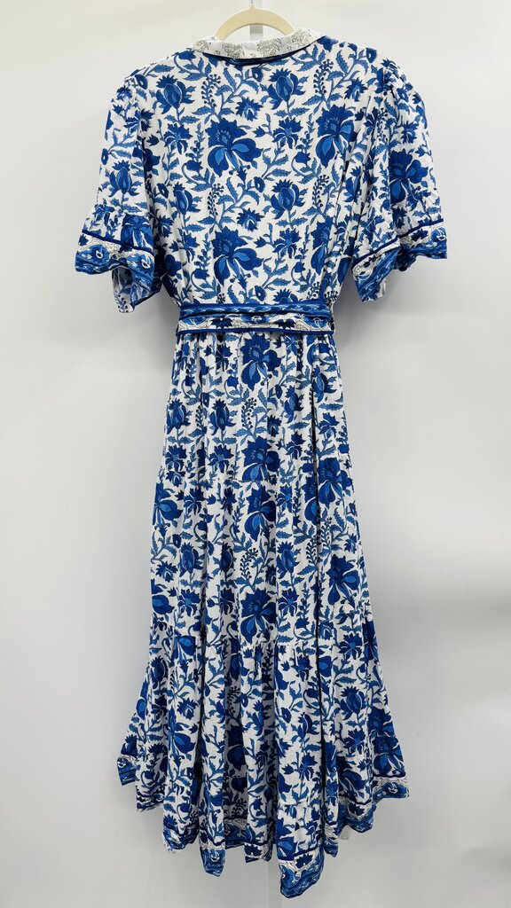 Sue Sartor Maxi Dress Blue L