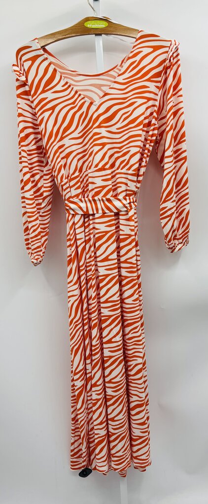 Eloquii Maxi Dress Plus Orange 20