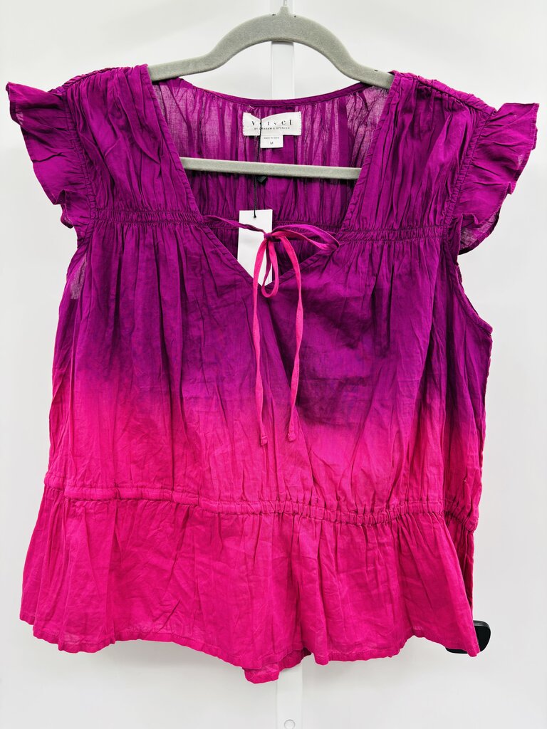 Velvet Top Purple M