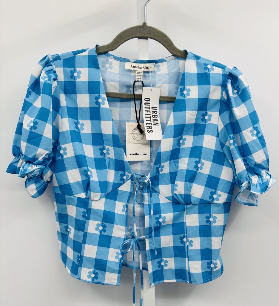 Another Girl Top Blue 6