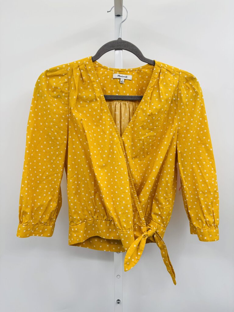 Madewell Blouse Yellow S