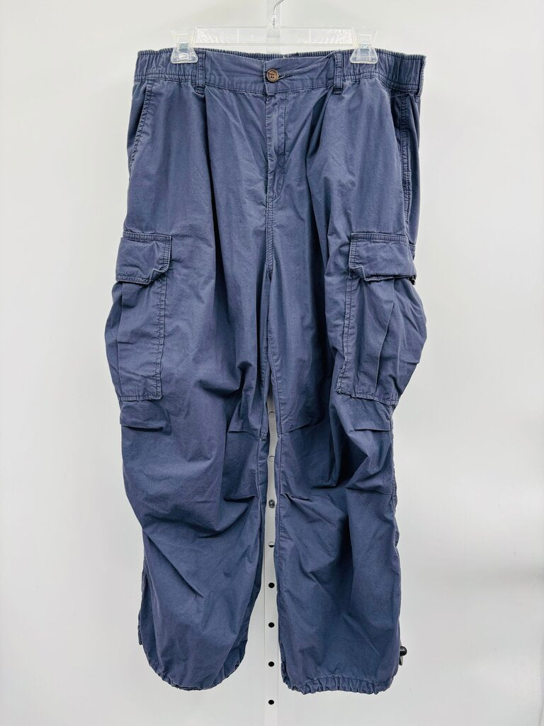 Anthropologie Pants Wide Leg Navy 14