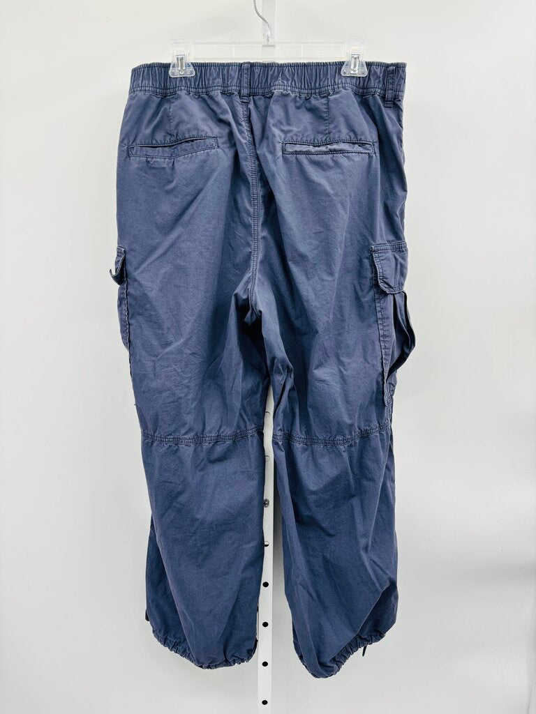 Anthropologie Pants Wide Leg Navy 14