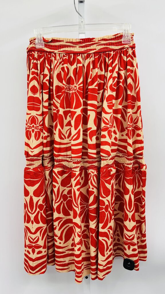 Aylayla Skirt Midi Red S