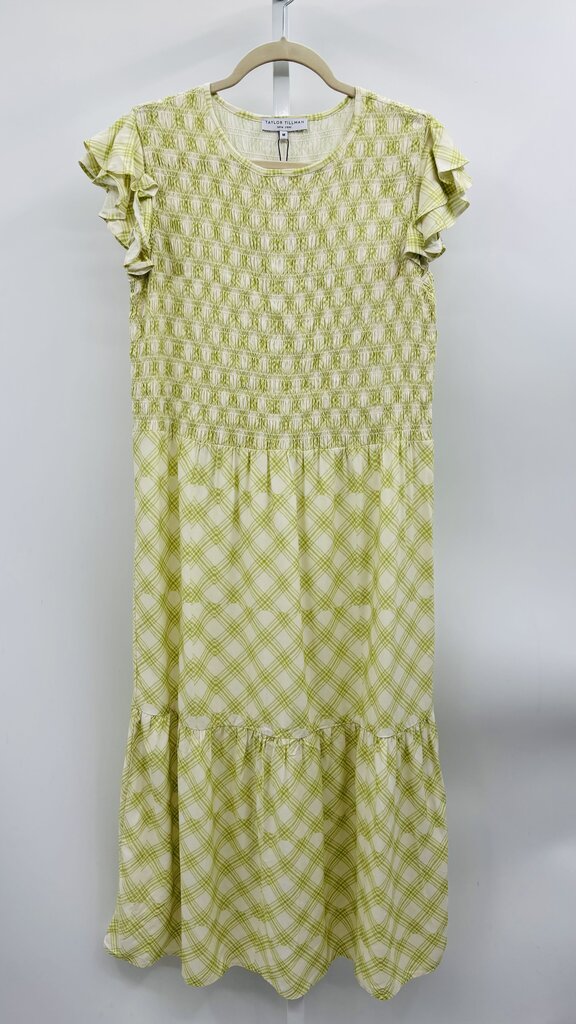 Taylor Tillman Maxi Dress Green M