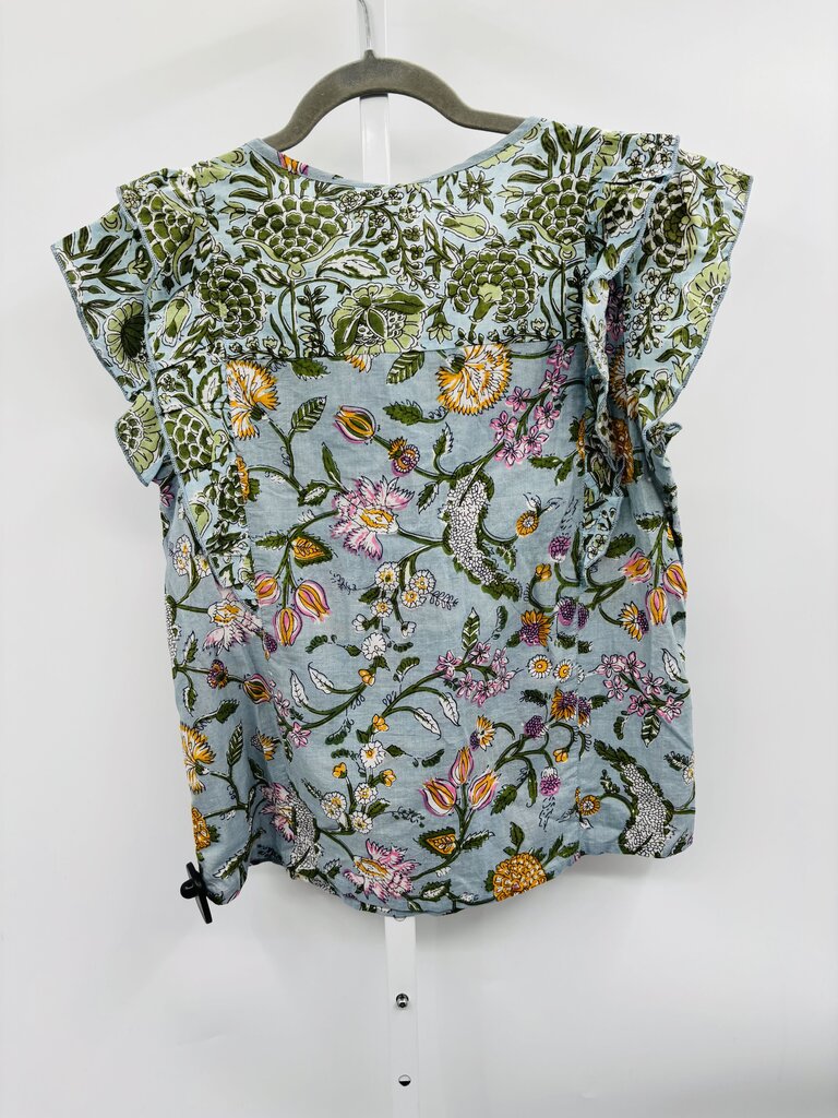 Tribal Blouse Blue S