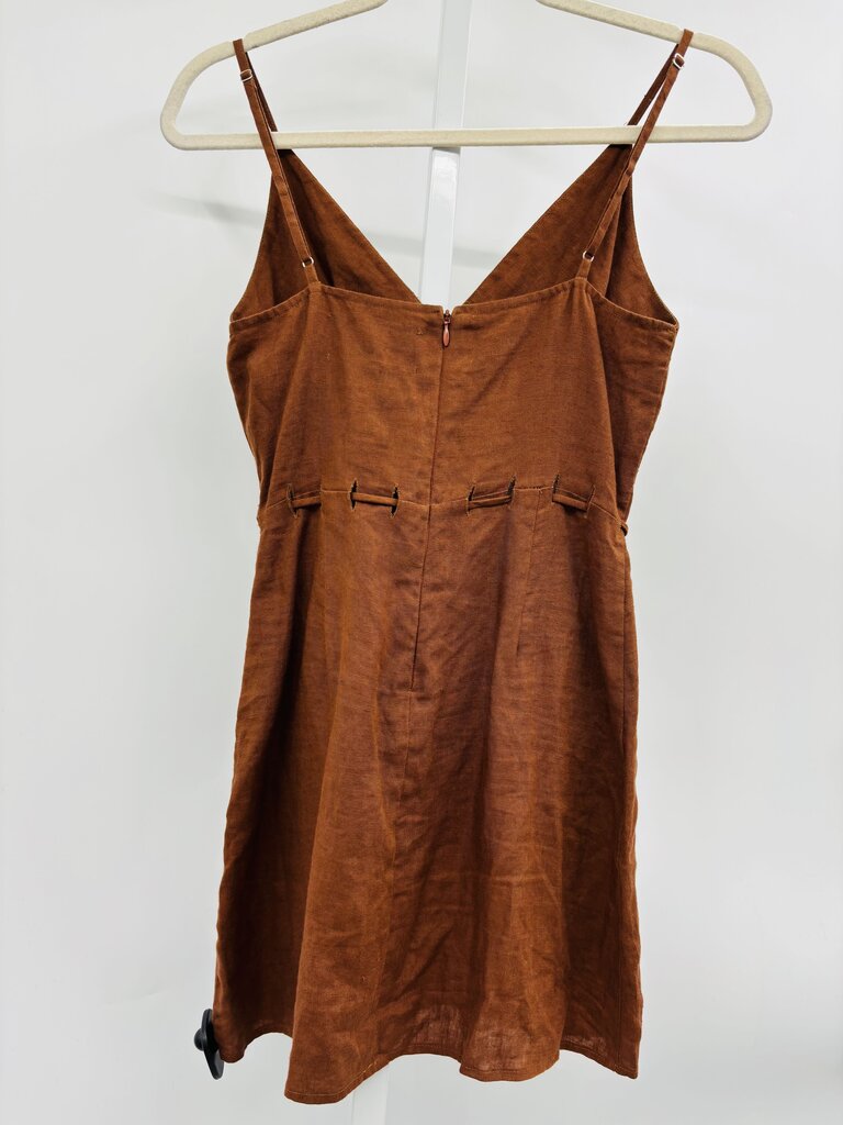 Reformation Dress Brown 0