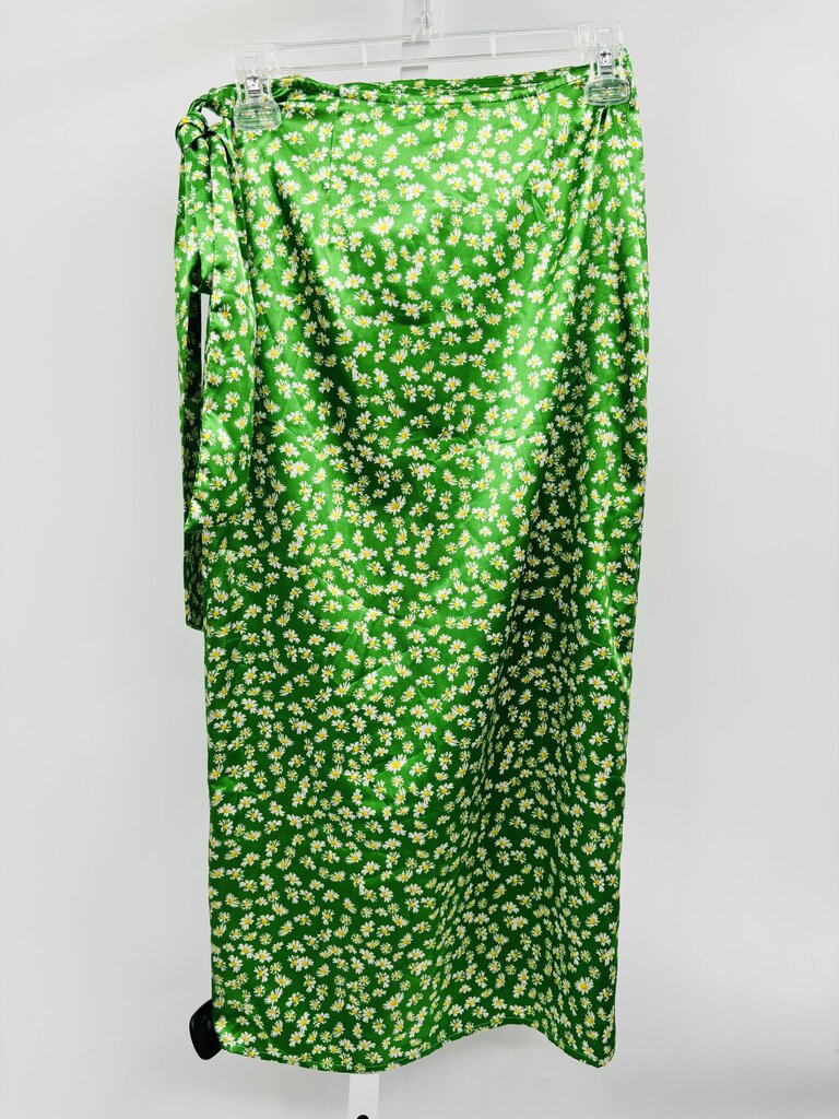 WAYF Skirt Midi Green XS