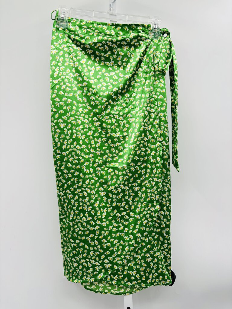 WAYF Skirt Midi Green XS