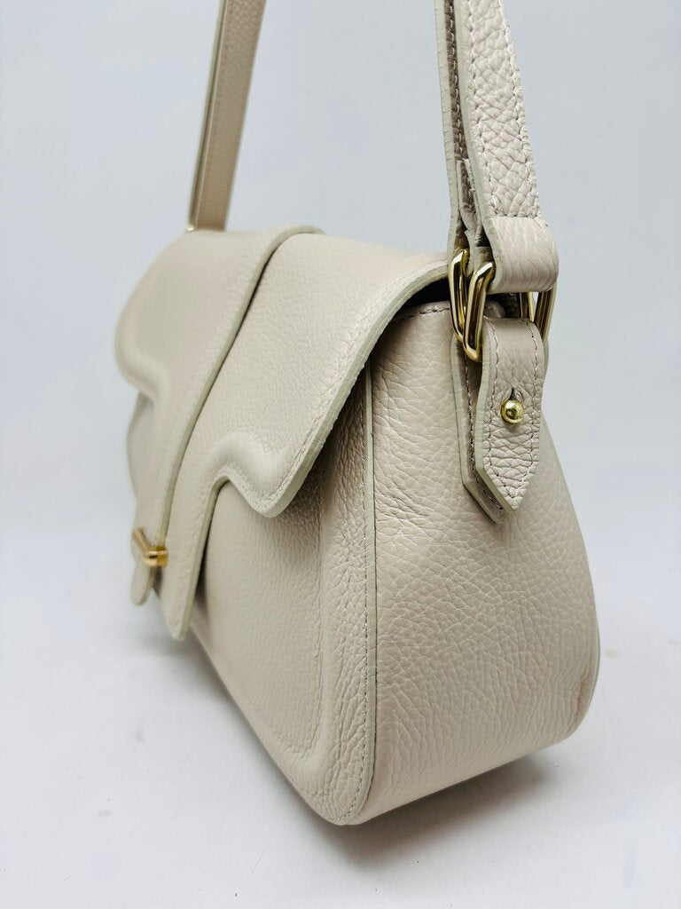 Made in Italy Crossbody Bag Beige