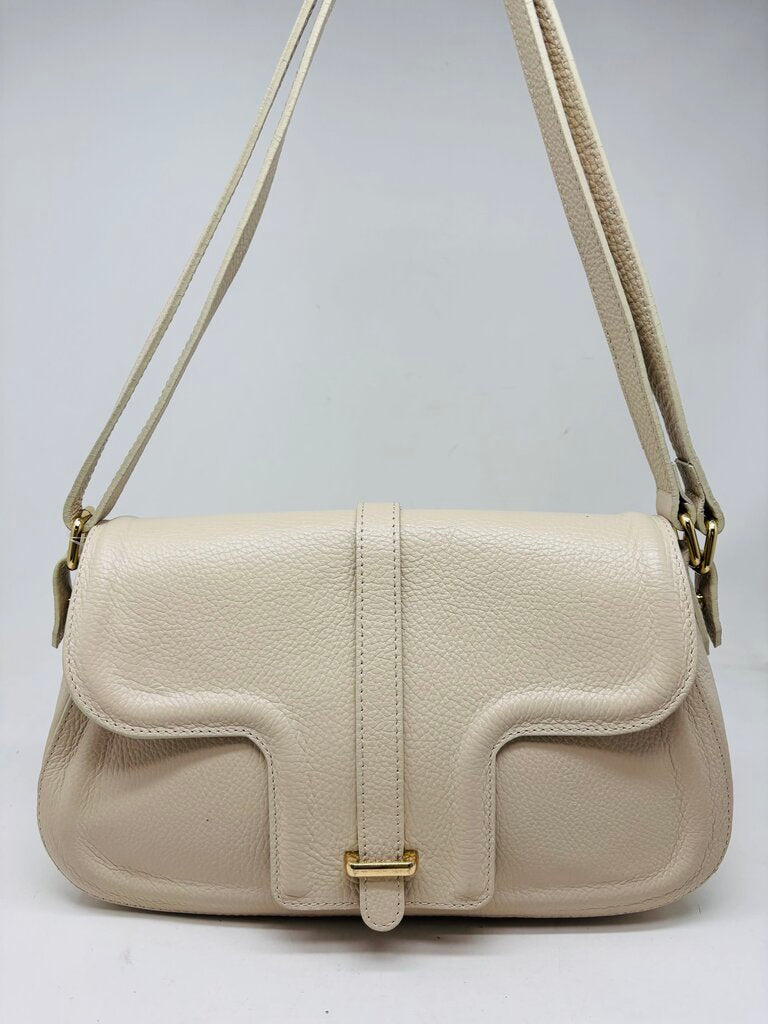 Made in Italy Crossbody Bag Beige