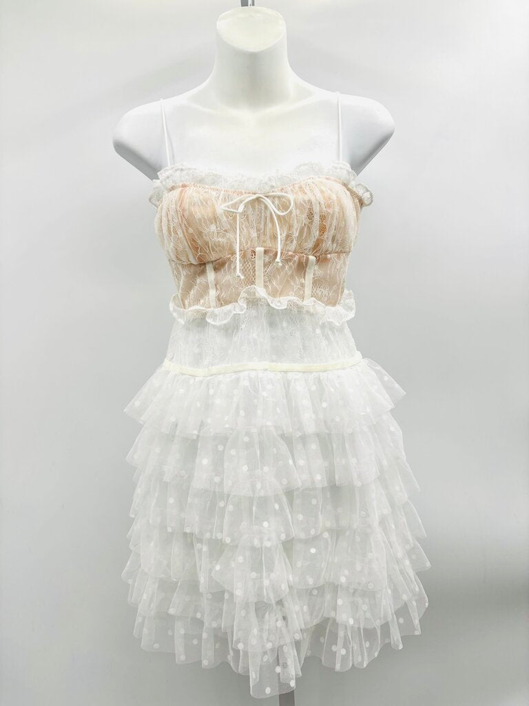 For Love and Lemons Dress White XS