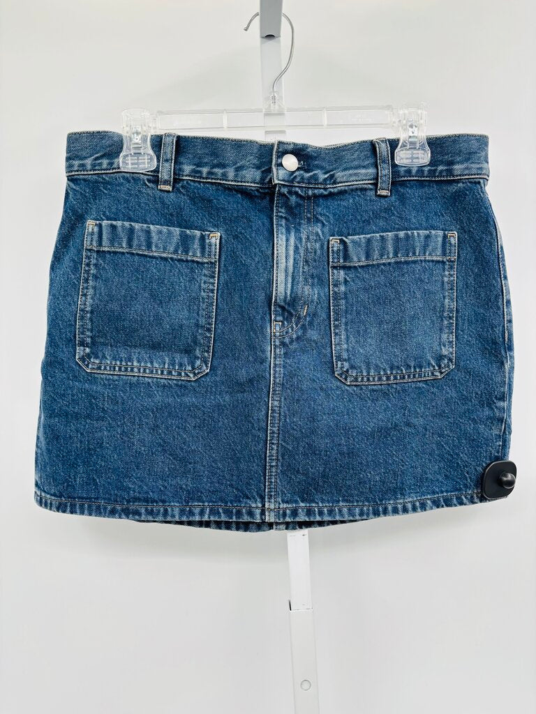 Madewell Skirt Denim 8